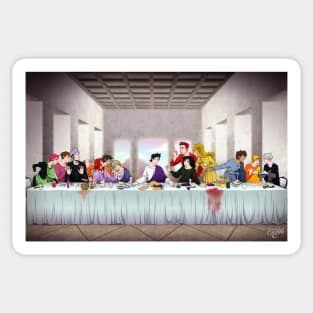 T8: Last Supper Sticker